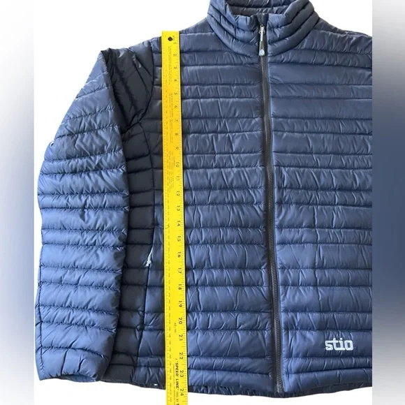 Stio NWT Pinion Mountain Shadow Down Packable Full Zip Womens L